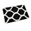 Aerohaven Modern Bath Mat (Black, Microfiber, 50 X 80 Cm) view 2