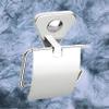 PROMIXO Heavy Duty Stainless Steel (Pack of 1) Pramid Taildet Paper Holder with Chrome Finish for Home and Bathroom. view 4