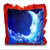 Kesar Enterprises Micro Front & Velvet Back Pillow Cushion for Boy & Girl (Multicolour, 14 x 20-inches) view 1