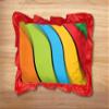 Kesar Enterprises Micro Front & Velvet Back Pillow Cushion for Boy & Girl (Rectangle Shape) - 14 x 20-inches Style 125 view 2