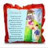 Kesar Enterprises Micro Front & Velvet Back Pillow Cushion for Boy & Girl (Rectangle Shape) - 14 x 20-inches Style 94 view 1