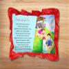 Kesar Enterprises Micro Front & Velvet Back Pillow Cushion for Boy & Girl (Rectangle Shape) - 14 x 20-inches Style 94 view 2