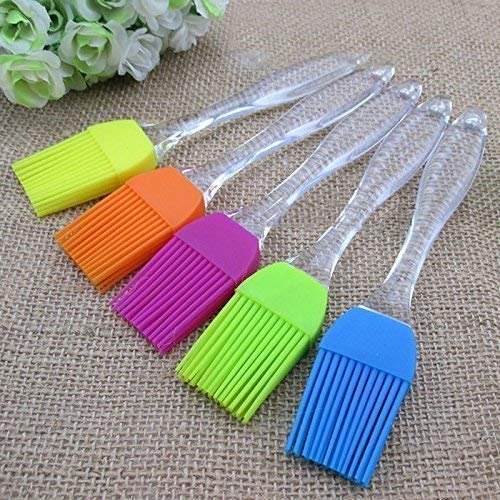 DOMUM Silicone Oil Cooking Brush for Grilling, Tandoor. (Pack of 3,7CM X 3CM).-