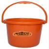 Bharat Sales Corp.Plastic Unbreakable Bucket, 10 L (Orange, Standard Size) - Set of 3 view 2