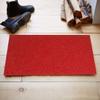 Viihaa PVC Cushion Dirt Rub Off Mesh Entrance Doormat | Foot Mat with Anti-Slip Rubber Backing | Door Mat for Home, Bedroom, Bathroom, Offices, Restaurants, Hospitals & Shops (Set of 2) (Red, 16x24) view 2