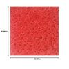 Viihaa PVC Cushion Dirt Rub Off Mesh Entrance Doormat | Foot Mat with Anti-Slip Rubber Backing | Door Mat for Home, Bedroom, Bathroom, Offices, Restaurants, Hospitals & Shops (Set of 2) (Red, 16x24) view 3