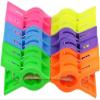 Ivaan Plastic Cloth Hanging Clips (Multicolour)- Set of 12 Pieces (1 Dozen) view 1
