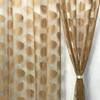 Homefab India Sheer Long Door Curtain - Semi Transparent Curtain (9ft, Gold) -1 Piece view 1
