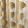 Homefab India Sheer Long Door Curtain - Semi Transparent Curtain (9ft, Gold) -1 Piece view 2