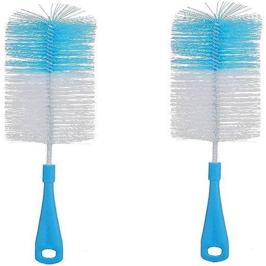 Ivaan Set of 2 Long Bottle Cleaning Brush for Clean