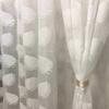Homefab India Sheer Long Door Curtain - Semi Transparent Curtain (9ft, White) -1 Piece view 1