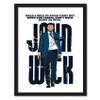 Good Hope John Wick Movie Framed Poster 10x13 Inch  Keanu Reeves Wall Art for Home Office Decor, Action Movie, Gift for Fans, Gun Fu Film, Print for bedroom living room hostel room decor home office view 1