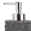 TOTO DEALS Stone Premium Design Sand Liquid Soap Dispenser (Capacity: 350ml, Grey) view 2