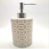 TOTO DEALS Premium Design Sand Stone Material Liquid Soap Dispenser (Off-white, Capacity: 350ml) view 1