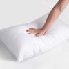 IMSmartMart Soft Fiber Cotton Bed Pillow, 17" x 26", White - Set of 2 view 3