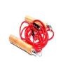 Forgesy Adjestable Unisex Skipping Rope with Solid Wooden Handle and Solid Rop view 1