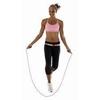 Forgesy Adjestable Unisex Skipping Rope with Solid Wooden Handle and Solid Rop view 2