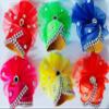 Brij sugandha Fabric Laddu Gopal Mukut (Multicolour) - Set of 6 view 1