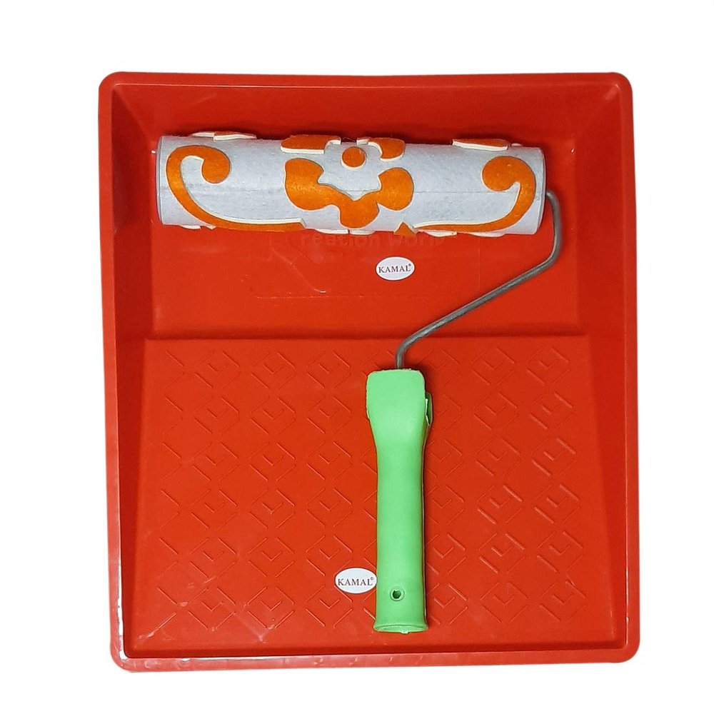 KAPIL Vintage Roller Combo with Premium Paint-Tray for Walls