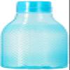 Prime hub Plastic Water Bottles | Fridge Bottles | Water Bottle Set for Fridge, Home and Office (, 1L, Checkered Pattern, Multicolour) (4) view 2