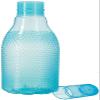 Prime hub Plastic Water Bottles | Fridge Bottles | Water Bottle Set for Fridge, Home and Office (, 1L, Checkered Pattern, Multicolour) (4) view 3