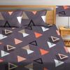 HIYANSHI HOME FURNISHING Premium Cotton Double King Flat Bedsheets with 2 Pillow Covers (90'' x100'', Design-2, Multi-Coloured) view 1