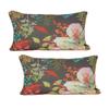 Soumya Set of 2 Decorative Sham/Baby/Rectangle Cushion Cover Digital Printed Premium Soft Polylinen Fabric Multi Color Cushion Cover Set, 2 pc Cushion Cover, 12"x18" view 2