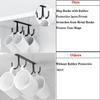 indiabigshop Wrought Iron Tea Cup Stand for 6 Cups, Black view 2
