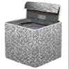 Heart Home 3D Square Design PVC Hole Top Load Fully Automatic Washing Machine Cover (Grey) CTHH5686 view 1