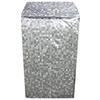 Heart Home 3D Square Design PVC Hole Top Load Fully Automatic Washing Machine Cover (Grey) CTHH5686 view 3