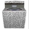 Heart Home 3D Square Design PVC Hole Top Load Fully Automatic Washing Machine Cover (Grey) CTHH5686 view 4