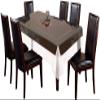 Heart Home Transparent PVC 6 Seater Dining Table Cover 60"x90"(Transparent) CTHH5604 view 1