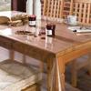 Heart Home Transparent PVC 6 Seater Dining Table Cover 60"x90"(Transparent) CTHH5604 view 2