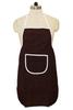 Heart Home Checkered Design 4 Pieces Cotton Kitchen Apron with Front Pocket (Multi)- CTHH04453 view 4