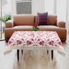 Heart Home PVC 4 Seater Center Table Cover (Cream) 40 x 60 Inches CTHH8037 view 1