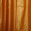 Heart Home PVC 7 Feet Shower Curtain with 8 Hooks (Gold)- CTHH423 view 3