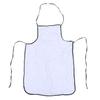 Heart Home Checkered Design Cotton 2 Pieces Waterproof Apron with Front Pocket (Maroon & Black) CTHH01751 view 2