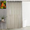 Heart Home PVC 7 Feet Shower Curtain with 8 Hooks (Cream)- CTHH0437 view 1
