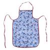 Heart Home Checkered Design Cotton 2 Pieces Waterproof Apron with Front Pocket (Maroon) CTHH01741 view 2