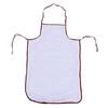 Heart Home Checkered Design Cotton 2 Pieces Waterproof Apron with Front Pocket (Blue & Maroon) CTHH1749 view 3