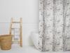 Heart Home PVC 7 Feet Shower Curtain with 8 Hooks (Grey)- (CTHH0412) view 1