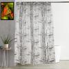 Heart Home PVC 7 Feet Shower Curtain with 8 Hooks (Grey)- (CTHH0412) view 2
