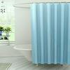 Heart Home Self Lining Design 7 Feet Shower Curtain with 8 Hooks (Sky Blue)- CTHH06455 view 1