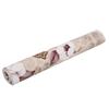 Heart Home Flower Design PVC Wardrobe Kitchen Drawer Cupboard Cabinet Shelf Mat, Shelf Liner 5 Mtr (Cream) - CTHH7047 view 3