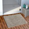 AEROHAVEN Solid Modern Anti Slip Bathmat (Taupe, Microfiber, 50 cm x 80 cm) view 1