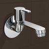 Plantex Long Body Bib Cock for Bathroom with Water Saving Aerator/Wall Mount Bib Tap with Wall Flange and Teflon Tape for Bathroom-7 Year Warranty (FLO-802-Chrome) view 1