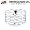 Aashita Shoppe 4 Plate Stainless Steel Mini Idly Stand/Maker/Pot,Mini Idly 4 Plate- Makes 72 idlis at Once view 2