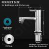 Plantex Pure Brass Pillar Tap for wash Basin with Water Saving Aerator/Wash Basin Tap/Taps for Basin- 7 Year Warranty by Plantex-(FLO-803-Chrome) view 4