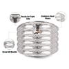 Aashita Shoppe Stainless Steel 5 Plate Medium Size Idly Maker/Idly Stand | Idli Steamer (5 Plates, Makes 20 Medium idli's at Once) view 3
