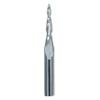 Tapper 2x25x6 Cutfast (CNC Tool) Solid Carbide Carving Bit Spiral view 3